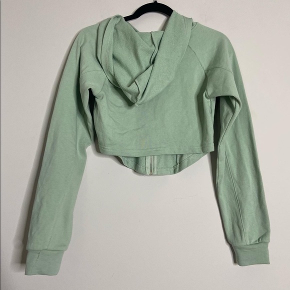 BNWT sage green zip up - Picture 3 of 3